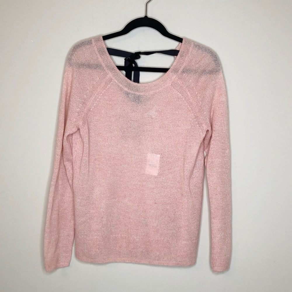 J. Crew Pink Crew Neck Sweater
